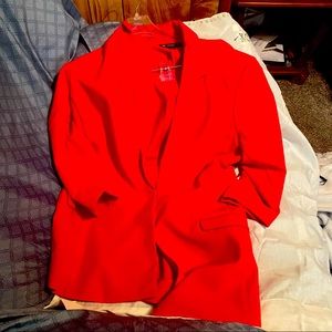 Brand New w/o tags INC  Red Blazer
